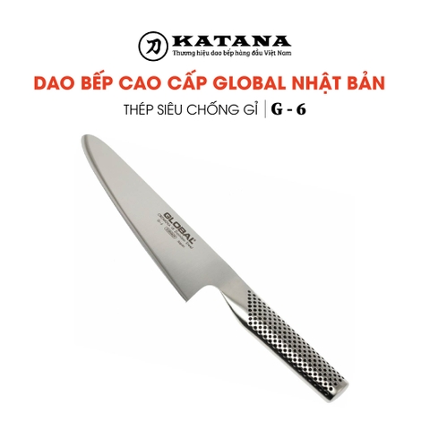 Dao bếp Nhật cao cấp Global G6 Slicer - Dao thái lát (180mm)
