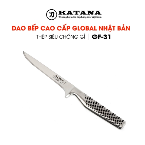 Dao bếp Nhật cao cấp Global GF31 Boning - Dao lọc thịt (160mm)