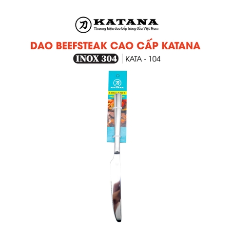 Dao beefsteak inox cao cấp thương hiệu KATANA - KATA104