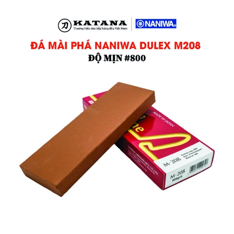 Đá mài trung Naniwa Nhật Bản #800 DELUX M 208 (210x70x20)