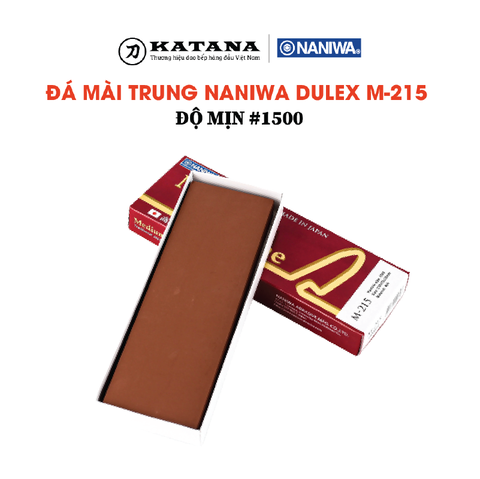 Đá mài trung Naniwa Nhật Bản #1500 DELUX M 215 (210x70x20)