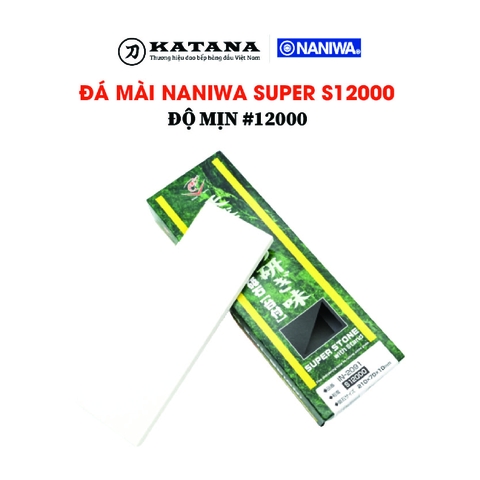 Đá mài tinh Naniwa Nhật Bản #12000 SUPER S 12000 / S1-491 (210x70x10)