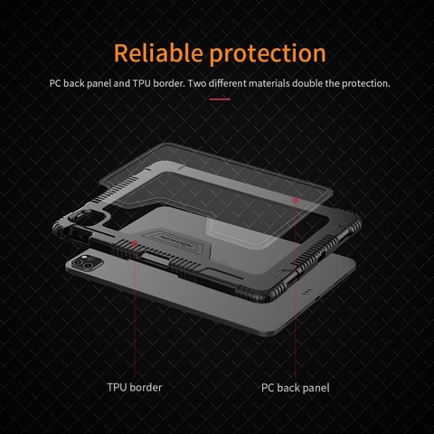 Bao da Nillkin Bumper Pro cho IPAD pro 11/ 2018