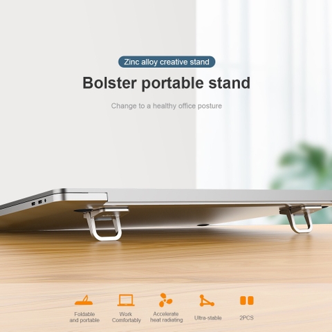 NILLKIN BOLSTER PORTABLE STAND , giá đỡ , chân đỡ Laptop , Macbook