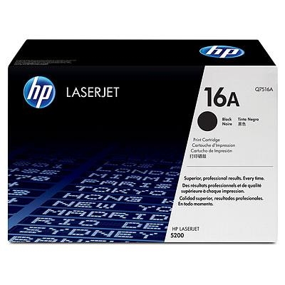 Hộp Mực Máy In  HP 16A Black Original LaserJet Toner Cartridge Q7516A