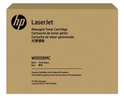 HP W9008MC Black Managed LaserJet Toner Cartridge ( W9008MC )