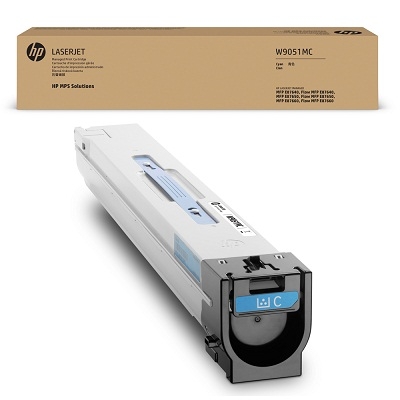 HP W9051MC Cyan Managed LaserJet Toner