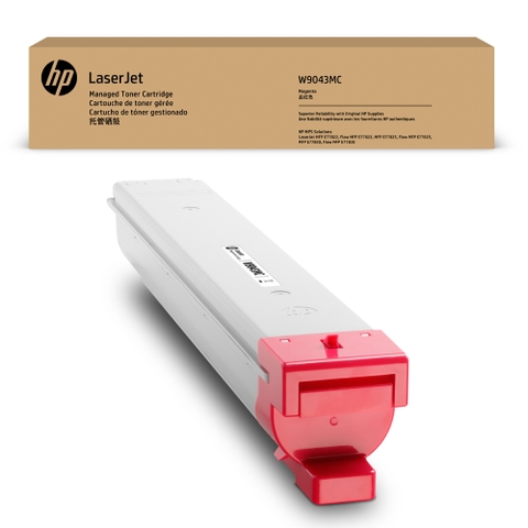 HP W9043MC Magenta Original LaserJet Toner Cartridge (W9043MC)