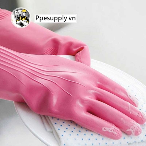 Găng tay cầu vồng, xu hướng nổi bật năm 2023 cho bảo vệ tay khi rửa chén và thời trang