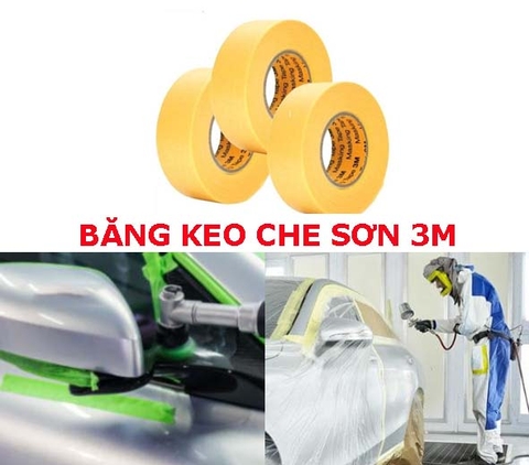 Băng keo che sơn 3M chịu nhiệt