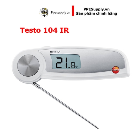 Máy đo nhiệt độ thực phẩm HACCP Testo 104-IR