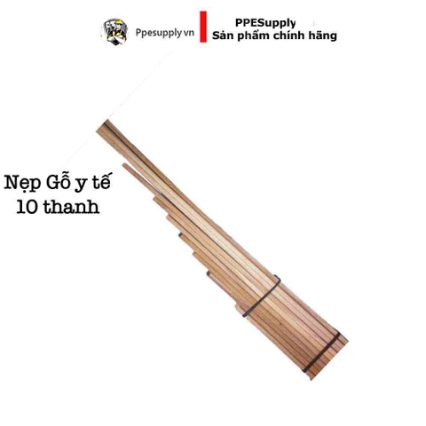 Nẹp gỗ y tế