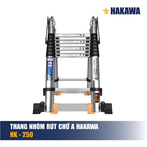 Thang Nhôm Rút Chữ A HAKAWA HK-250