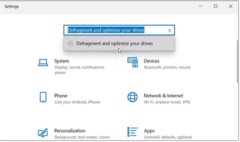 5 cách mở Disk Defragmenter trên Windows