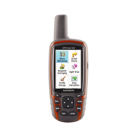Máy định vị cầm tay GPS Garmin GPSMAP 62s