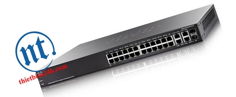 Thiết bị chia mạng Cisco SG350-28P-K9-EU POE Managed Switch