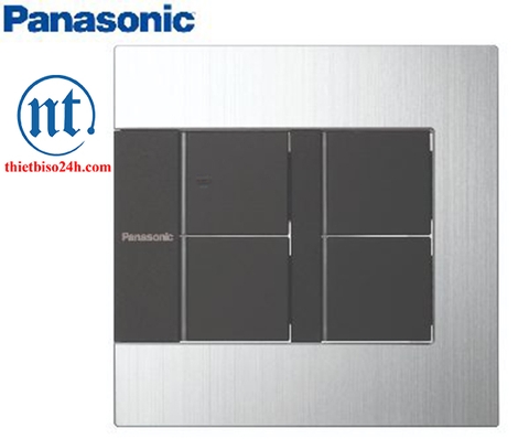 Bộ 4 công tắc Panasonic có đèn báo WTEG54562S-1-G