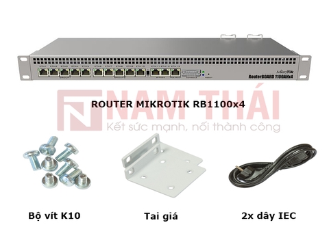 Thiết bị cân bằng tải ROUTER MIKROTIK RB1100x4