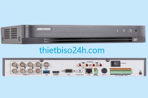 Đầu ghi 8 kênh HDTVI 5MP H.265+ HIKVISION DS-7208HUHI-K2/P