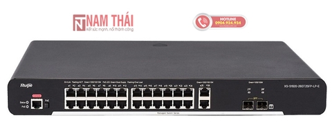 Thiết bị chuyển mạch Switch Ruijie XS-S1920-26GT2SFP-LP-E