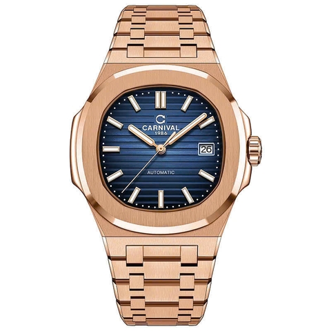 Đồng Hồ Nam Dây Thép Carnival Nautilus 8108G1-VH-X Automatic - Kính Sapphire - Size 41mm