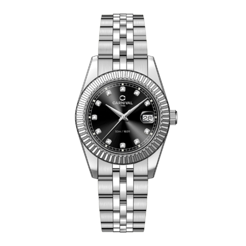 Đồng Hồ Nữ Dây Thép Carnival 8131L-VT-D Máy Quartz - Kính Sapphire - Size 30mm