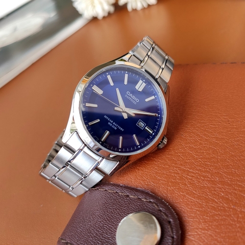 CASIO STANDARD MTS-100D-2AVDF DÂY THÉP | MTS-100D-2A - KÍNH SAPPHIRE - PIN 10 NĂM
