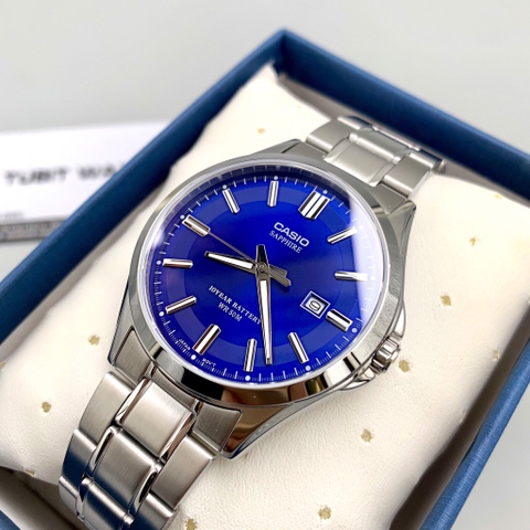CASIO STANDARD MTS-100D-2AVDF DÂY THÉP | MTS-100D-2A - KÍNH SAPPHIRE - PIN 10 NĂM