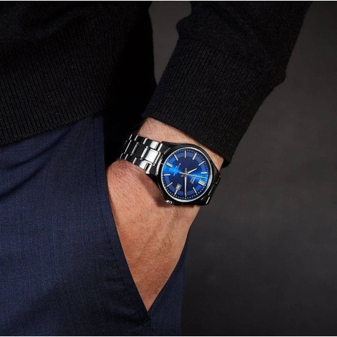 CASIO STANDARD MTS-100D-2AVDF DÂY THÉP | MTS-100D-2A - KÍNH SAPPHIRE - PIN 10 NĂM