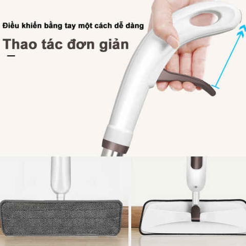 Cây Lau Nhà Thông Minh Phun Sương Xoay 360 Độ - SGTShop