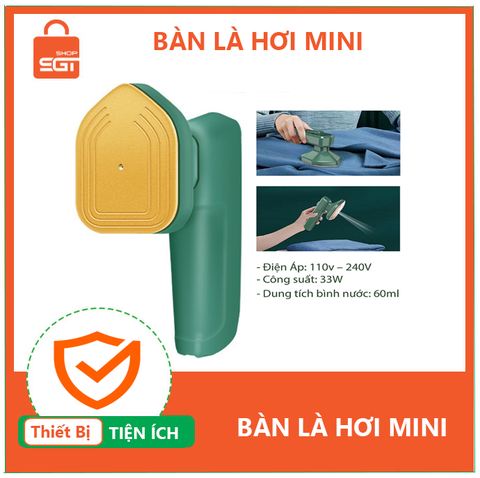 Bàn là hơi nước cầm tay mini