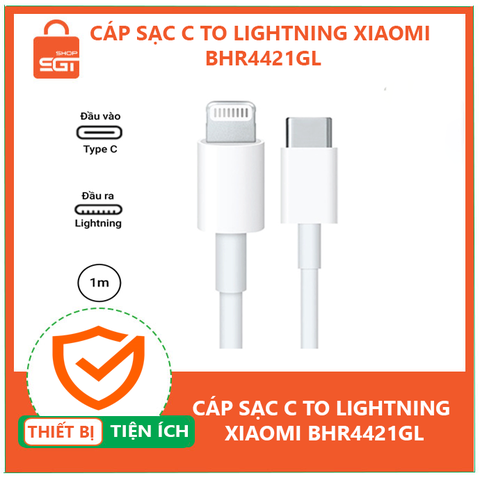 Cáp sạc C to Lightning Xiaomi BHR4421GL