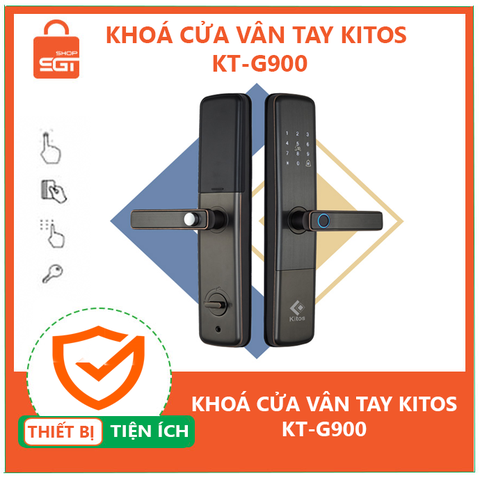 Khóa cửa vân tay Kitos KT-G900 – Cửa gỗ