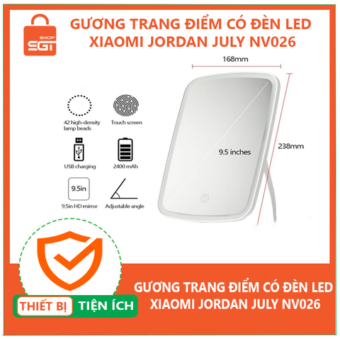 Gương trang điểm thông minh LED XIAOMI Jordan July NV026