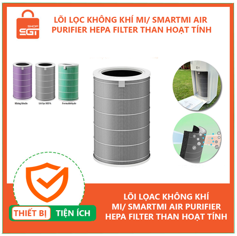 Lõi lọc không khí Mi/ Smartmi Air Purifier HEPA Filter Than hoạt tính