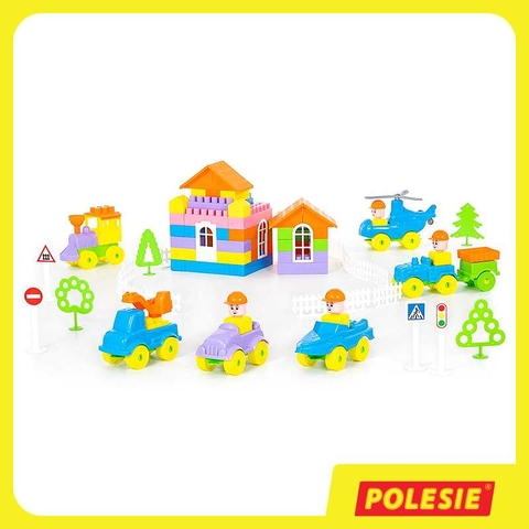 Đồ chơi lắp ghép xe đẩy Caddy – Polesie Toys