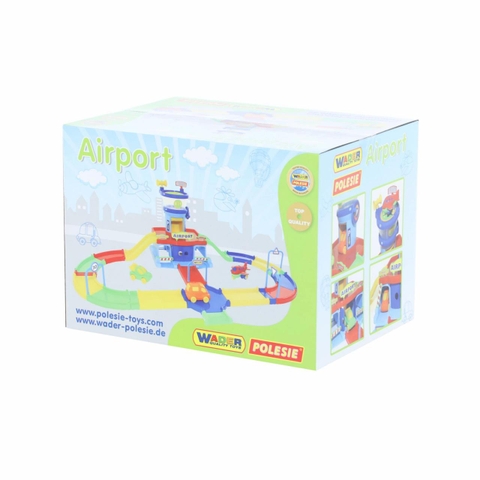 Bộ đồ chơi mô hình sân bay thành phố – Polesie Toys