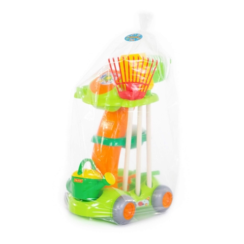 Bộ đồ chơi làm vườn - kèm xe đẩy - Polesie Toys