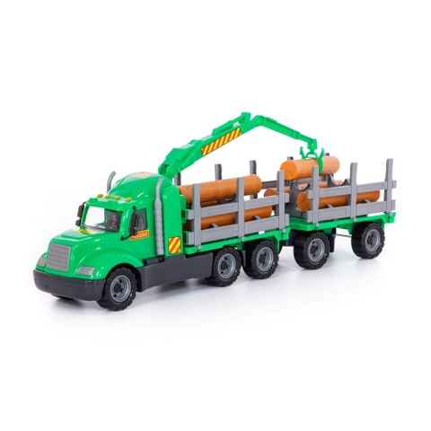 Xe tải đầu kéo chở gỗ Mike – Polesie Toys