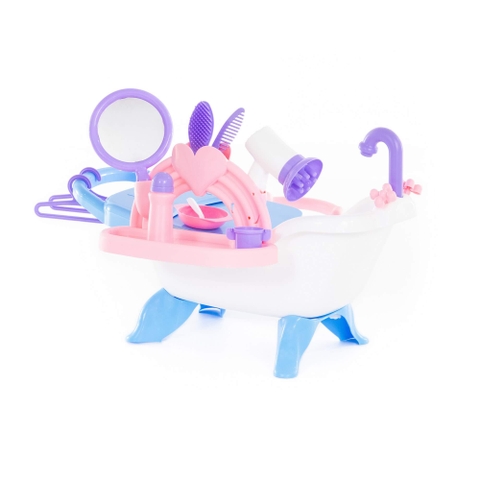 Bộ đồ chơi bồn tắm búp bê cho bé gái – Polesie Toys