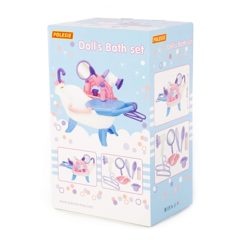 Bộ đồ chơi bồn tắm búp bê cho bé gái – Polesie Toys