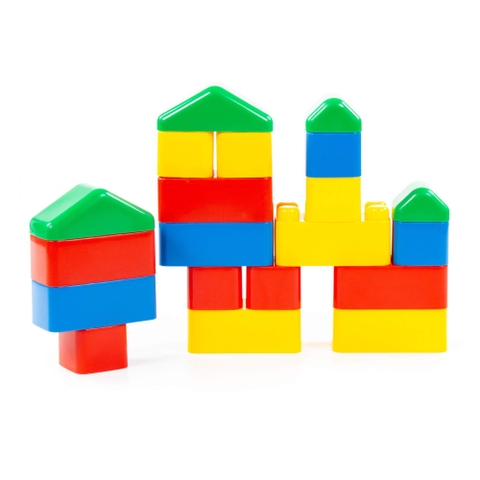 Đồ chơi lắp ghép kích thước nhỏ 12 chi tiết - Hàng Châu Âu Cao Cấp - 61768 - Polesie Toys