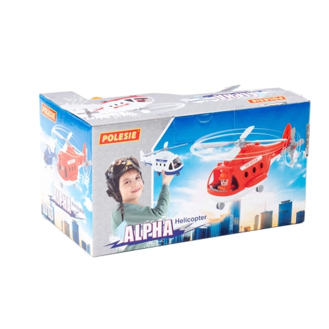 Máy bay trực thăng cứu hỏa Alpha – Polesie Toys