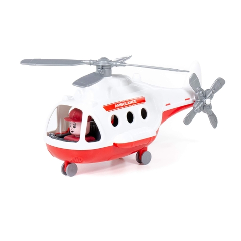 Máy bay trực thăng cứu thương Alpha – Polesie Toys