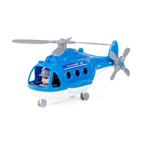 Máy bay trực thăng cảnh sát Alpha – Polesie Toys