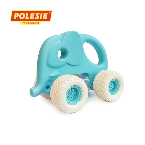 Xe voi con lục lạc Gripcar cho bé - Xanh - POLESIE Toys - Hàng Nhập Khẩu Chính Hãng Từ Châu Âu, An Toàn, Chất Lượng Cao -PLS-90263