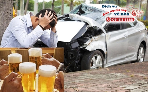 Uống rượu say gây tai nạn giao thông thì bị xử lý như nào?