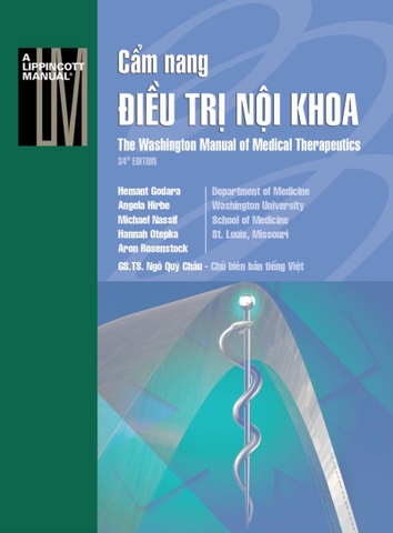 Cẩm Nang Điều Trị Nội Khoa 43e (The Washington Mannual Of Medical Therapeutics)