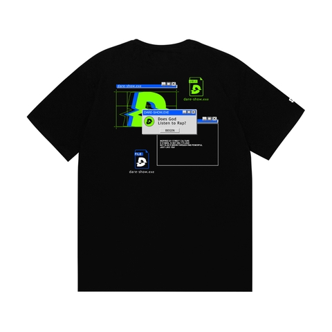 áo thun nam local brand màu đen