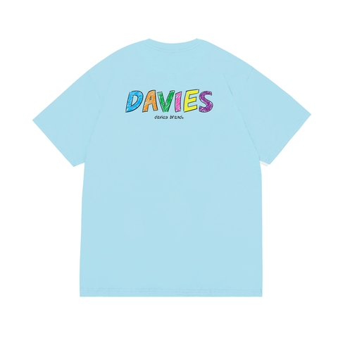 áo thun local brand nữ màu xanh